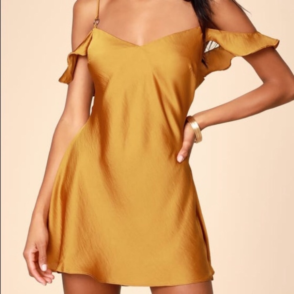 NWOT FreePeople What I Want Satin Mini Dress Sz S